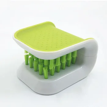 

Cleaning Brushes Creative Knife and Fork Cutlery Pan Dish Bowl Brush With Detergent Tank Kitchen Clean Tools