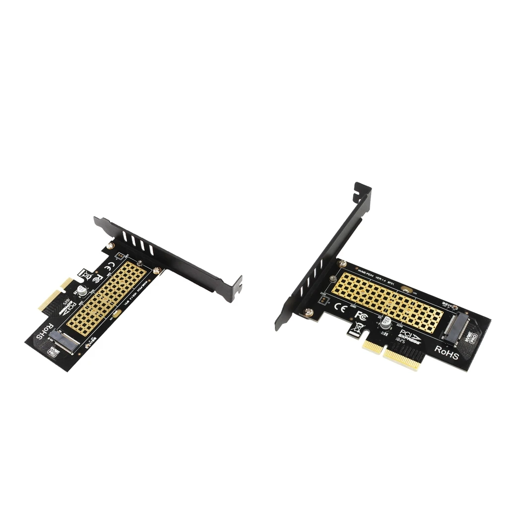 2x M.2 NVME SSD для PCI Express 3,0X4 хост Плата расширения M-Key NVME M.2 SSD