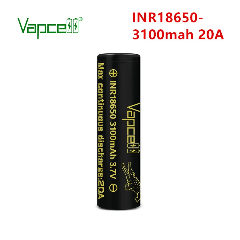 Оригинальный литиевый аккумулятор Vapcell INR 18650 3100 мАч 20 А rewrap VTC6 3 7 в литий-ионный