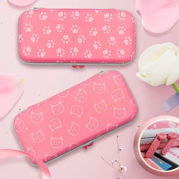 

2020 Front Cat Back Clat Claw Nintend Switch Storage Bag Carring Case Hard Shell For Nintendo Switch NS Console Accessories