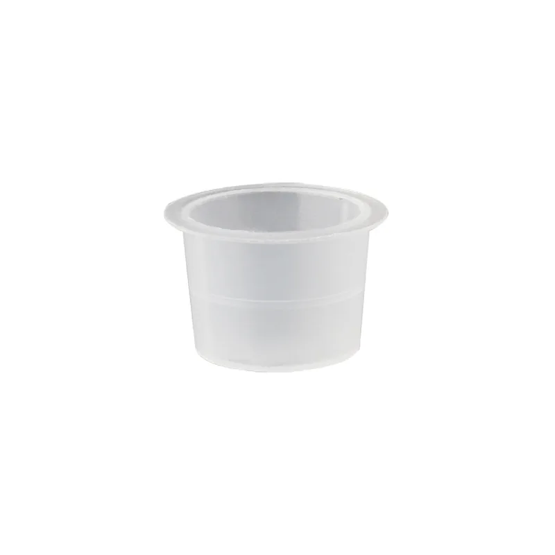 Lot De 100 Gobelets D'Encre Tatouage Plastique Transparent 10x11mm - Petits Récipients Pigments