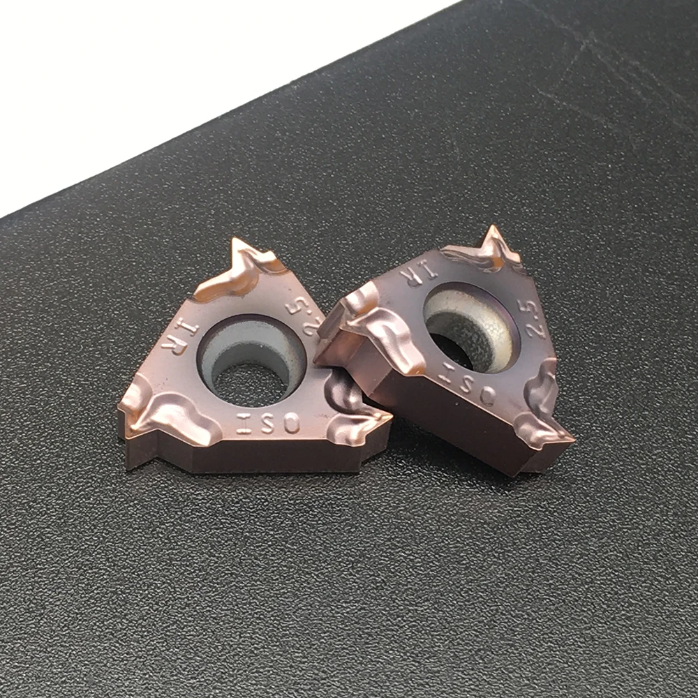 

10PCS 16IR M 2.5 ISO FT1125 Stainless Steel And Steel Parts Are Universal Lathe Turning Tool Toolholders Threading Inserts CNC