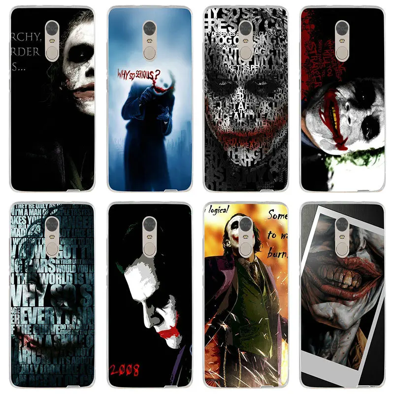 

Batman And The Joker Soft TPU Phone Case Accessories for Xiaomi Redmi Note 3 3S 4 4A 4X 5 5A 6 6A 7 Pro Plus