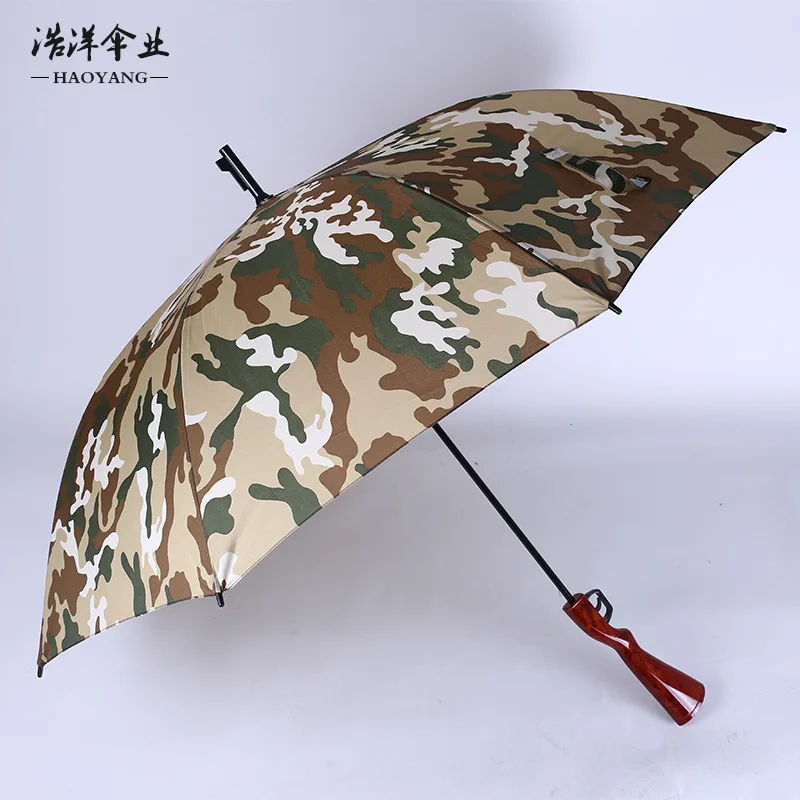 Male Personality Creative Camouflage 98k Rifle Gun Umbrella Sunscreen