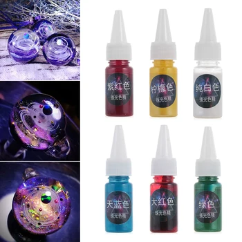 

1 Bottle 10ml 12 colors Liquid Pearl Resin Pigment Dye UV Resin Epoxy Resin DIY Making Crafts Jewelry Accessories Dropshipping