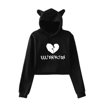 

Harajuku Hoodie XXXTentacion Sweatshirt Women Pink Hoodies Pullover Clothes for Girls Streetwear Womens Winter Long Sleeve Tops