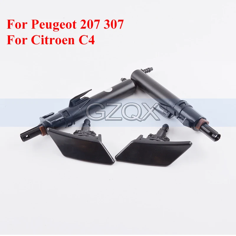 Capqx For Peugeot 207 307 For Citroen C4 Front Headlight Headlamp
