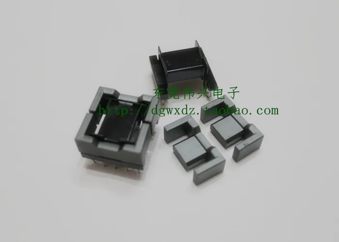 5set PC40 EE25 5+5pins Ferrite Cores bobbin transformer core inductor coil X