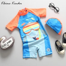 Одежда для купания для маленьких мальчиков; детский купальный костюм; UPF50+ защита от солнца; купальный костюм для маленьких мальчиков; пляжная одежда