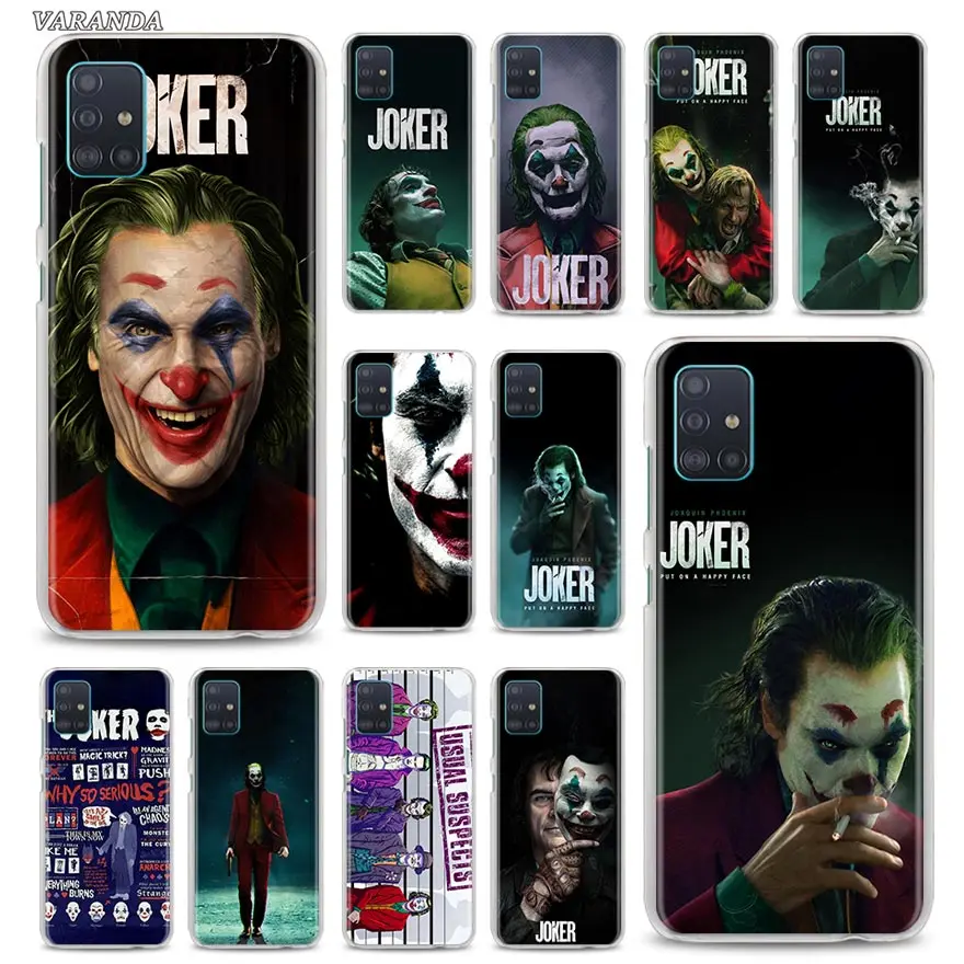 Жесткий чехол для телефона Joker Joaquin Phoenix Samsung Galaxy A51 A71 A01 A11 A21 A21s A31 A41 A91 A7 A9|Бамперы| |
