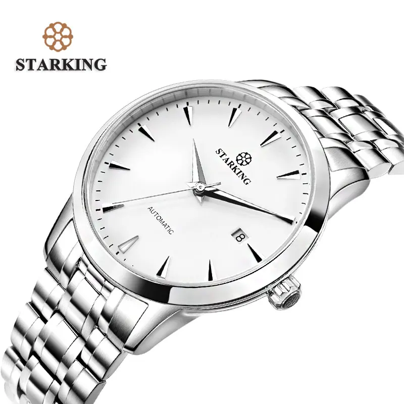 Starking Watch Men Original Brand Automatic Self-wind Stainless Steel Waterproof Business Timepiece Relogio Masculio | Наручные часы