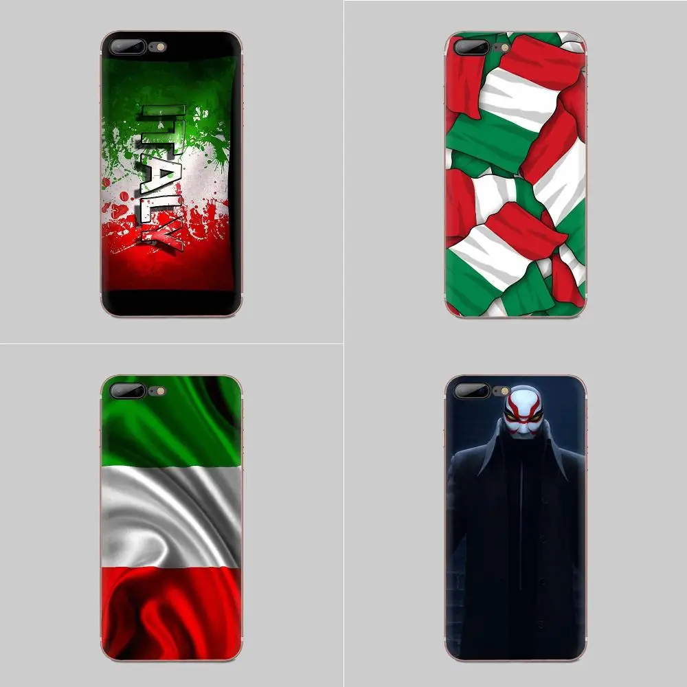 Флагом Италии мягкие сумки из ТПУ чехлы для Galaxy J1 J2 J3 J330 J4 J5 J6 J7 J730 J8 2015 2016 2017 2018 mini Pro