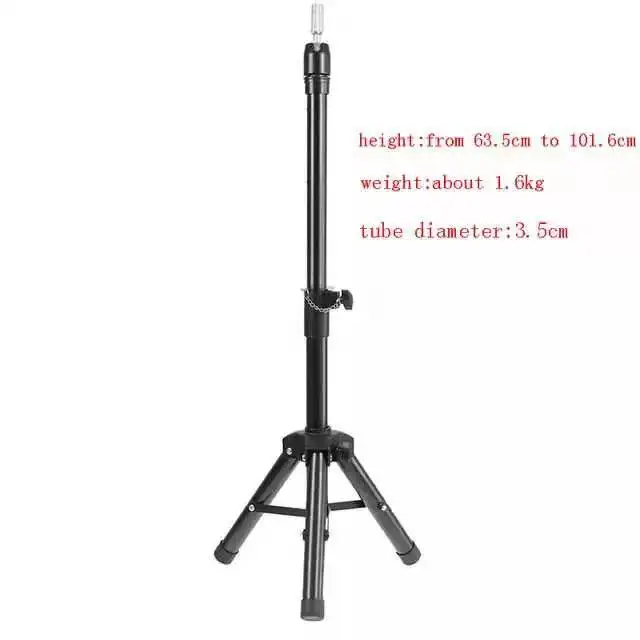 

Strong durable alloy tripod mannequin head wig stand salon barber manikin head holder tripod for styling and cutting.