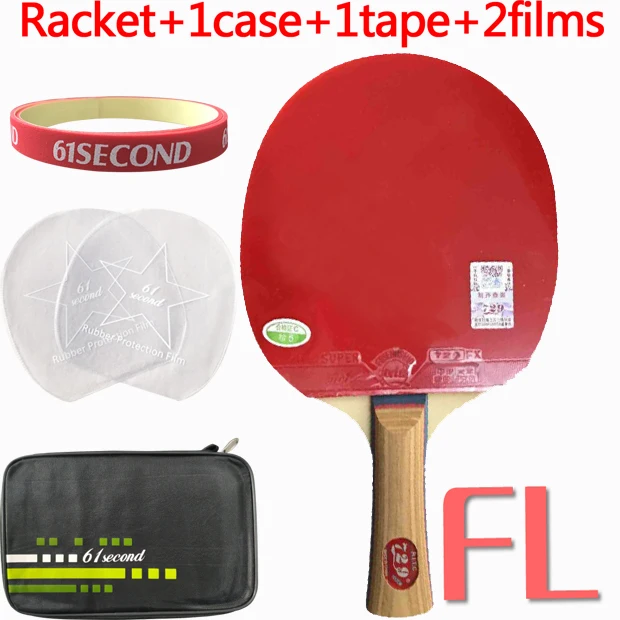 FL with 1 case Дружба 729 1020# ракетка для настольного тенниса ракетка для пинг-понга - Цвет: FL with 1 case