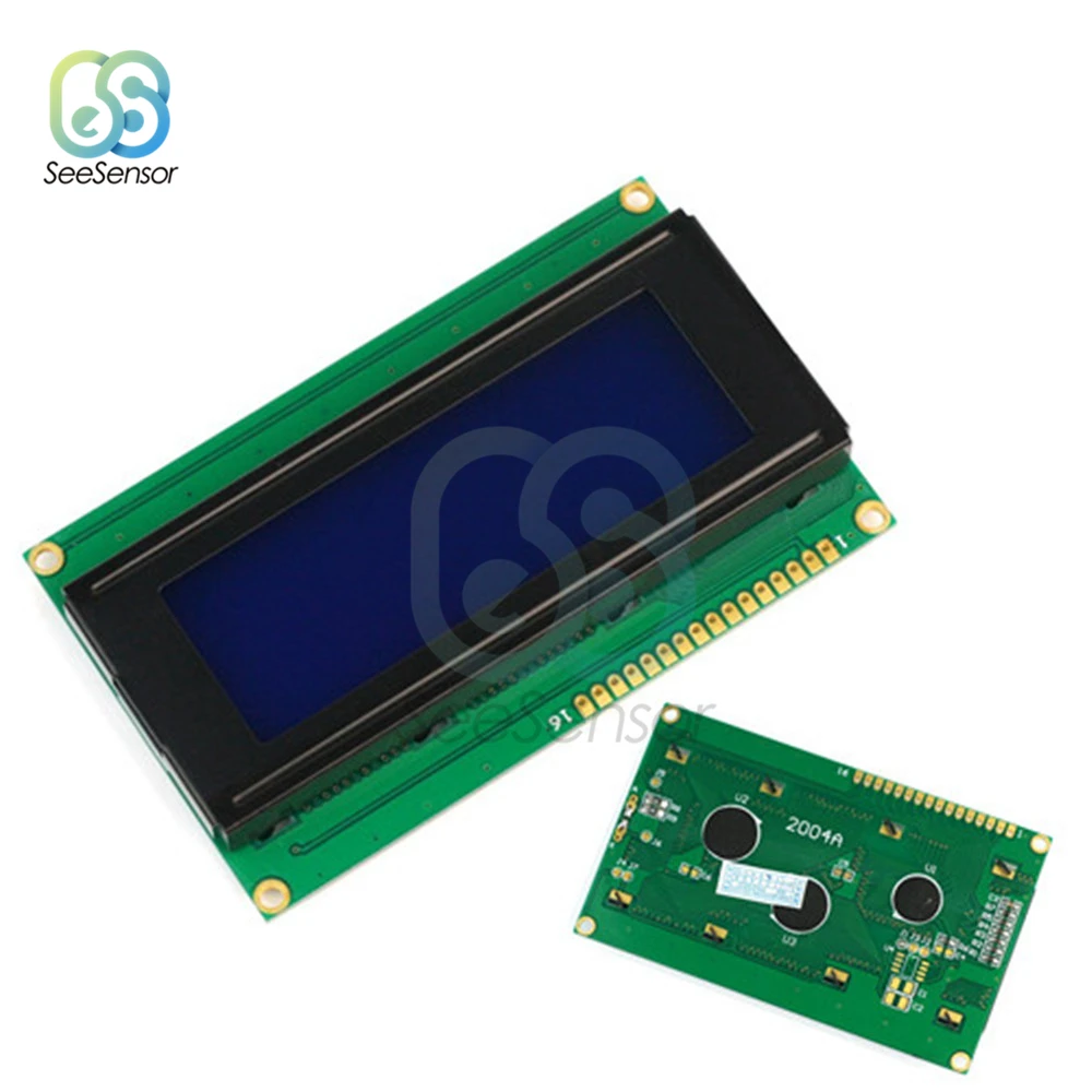 

LCD2004 2004 20x4 2004A Blue/Green Screen HD44780 Character LCD Display Screen for arduino 3.3V