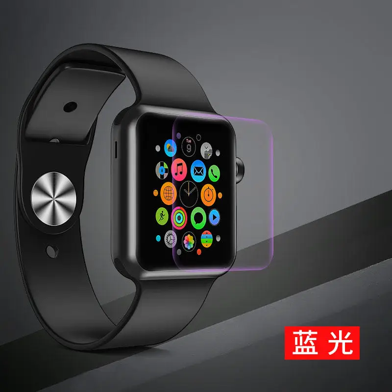 2 шт. Гидрогелевая светильник ка для Apple watch iWatch 1 3 4 38 42 40 44 мм|Защитные стёкла и