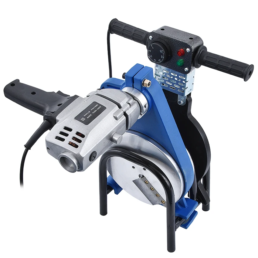 63-200 Hand Push Type Butt Welding Machine PE Fusion Welding Machine Pipe Hot Melt Precision PE Butt Fusion Welder 220V