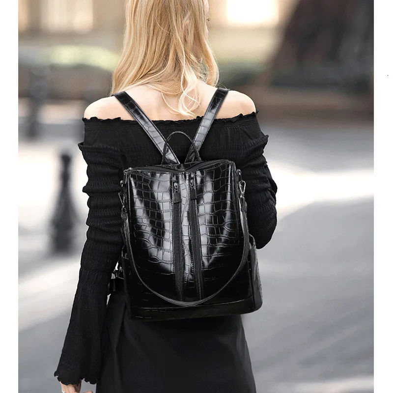 Женские кожаные рюкзаки Sac A Dos, Дамский рюкзак, сумки для подростков ...