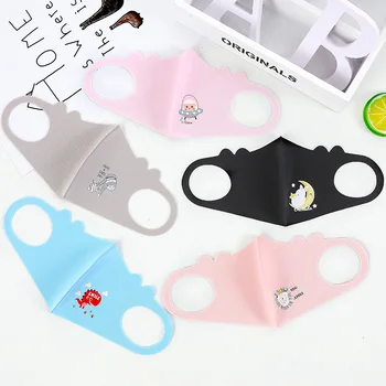 

10 Pcs Mouth Mask For 3-8 Years Kids Children Anti Pollution Mask Dust Face Masks Washable And Reusable Mouth Cover(Color)