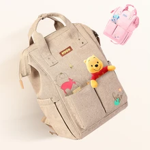 Рюкзак для детских подгузников с USB Дисней, сумки для ухода за детьми, грелка для бутылочек, рюкзак для мам, рюкзак для мам с Минни и Микки, рюкзак для беременных