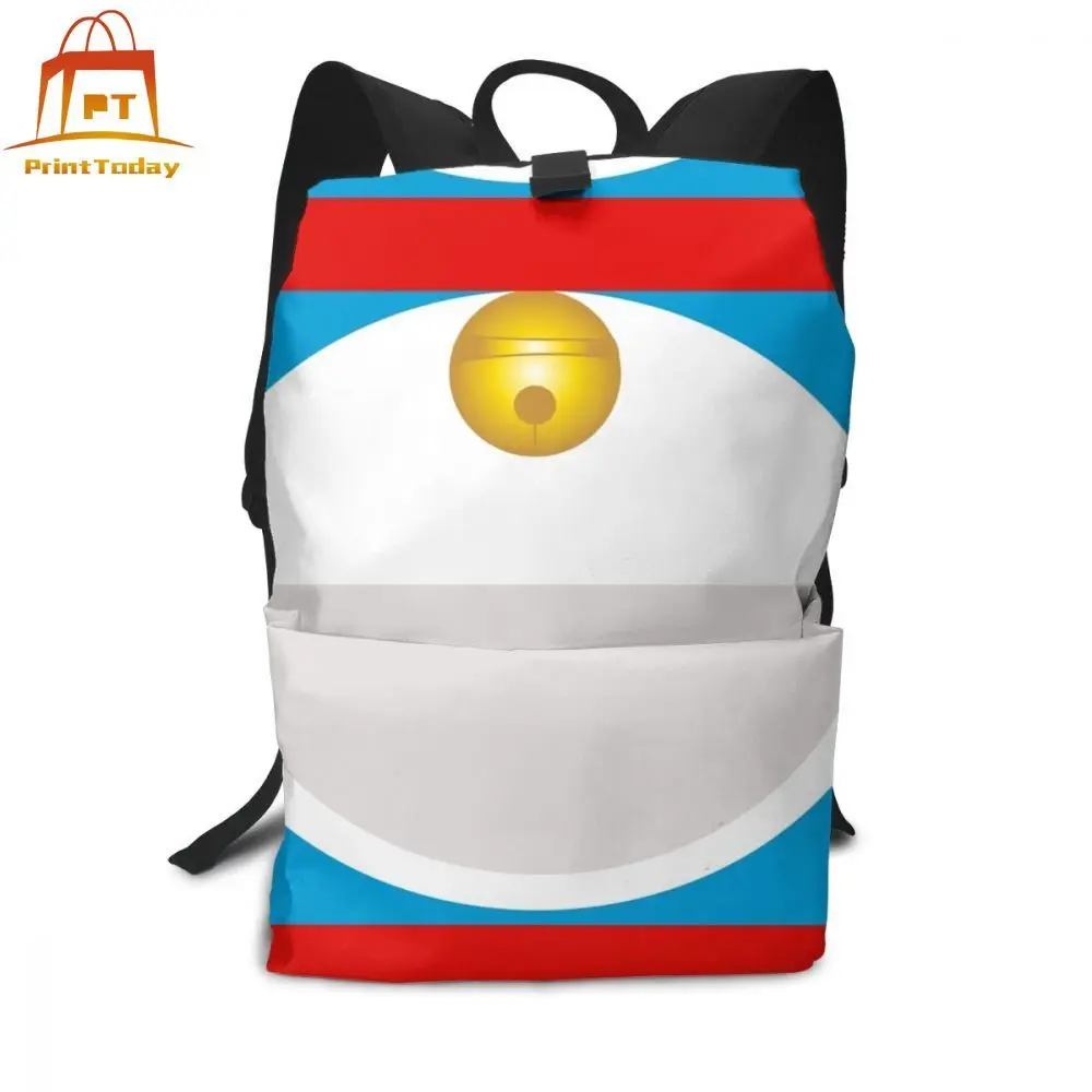 

Doraemon Backpack Cute Rattle Backpacks High quality Sports Bag Pattern Multi Function Men - Women Trendy Teenage Bags