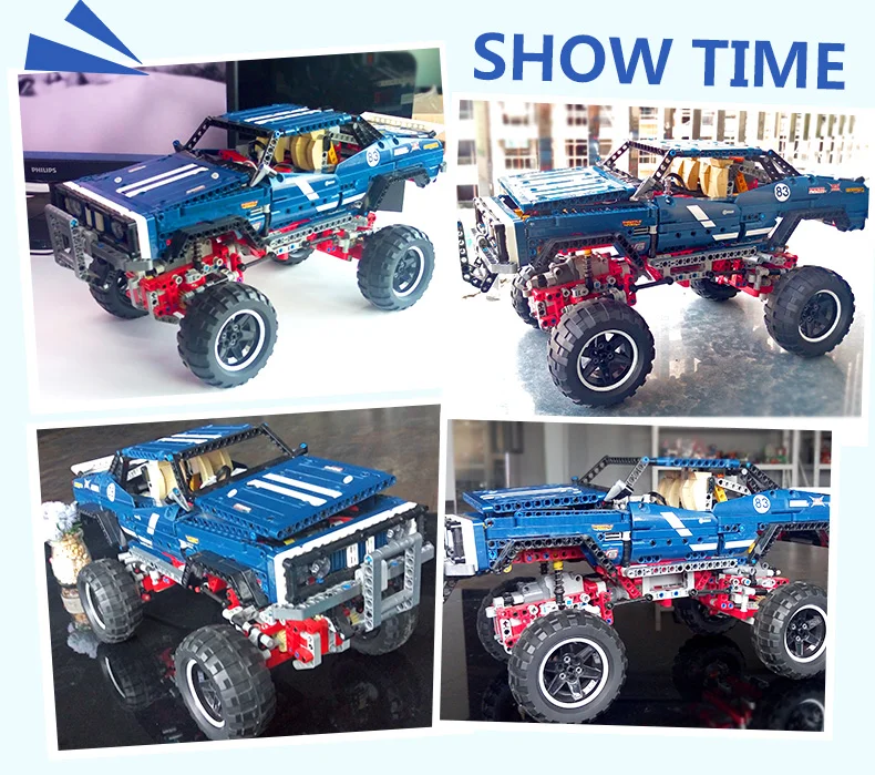 20011 моторная техника автомобиль 41999 4x4 гусеничный эксклюзивный выпуск внедорожных транспортных средств набор строительных блоков Кирпичи подарки для мальчиков