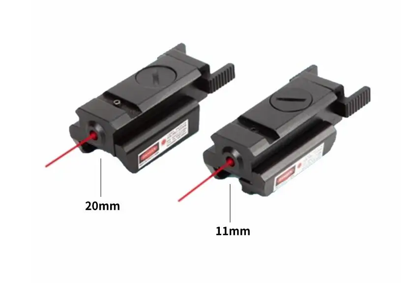 Vista com Montagem Picatinny para Pistola Caça Mini Compacto Laser Red Dot 4 com montagem picatinny para pistola