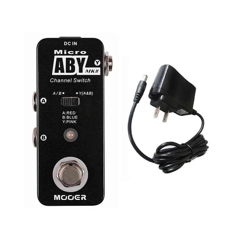 MOOER Micro-type Aby Mk2 Guitar Effect Pedal Channel Switch