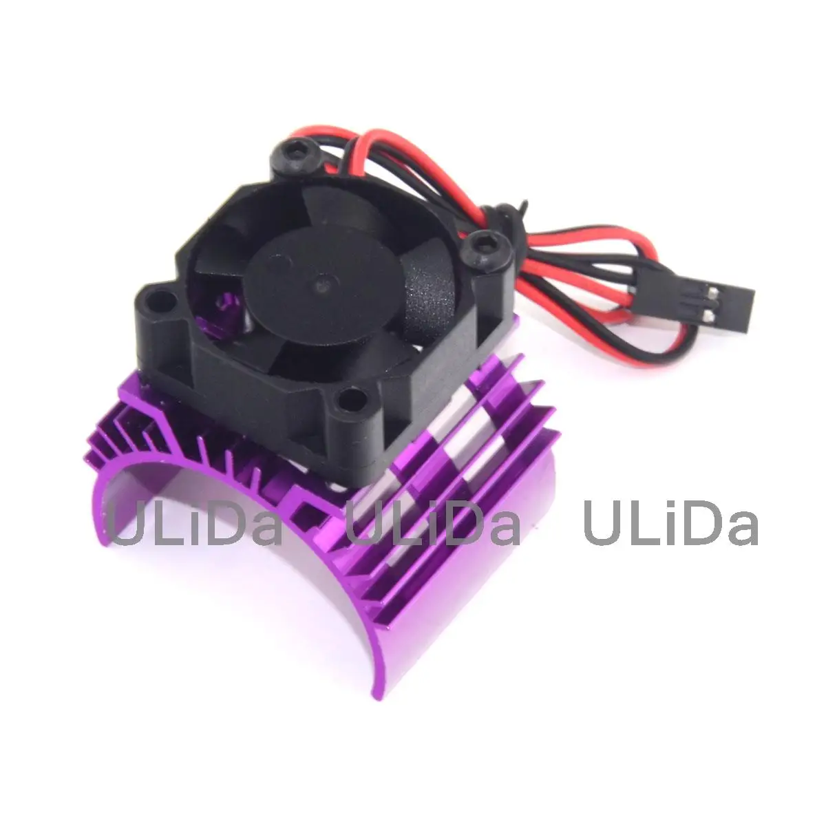 Hot On Sale RC Parts Electric Car Motor Heatsink Cover + Cooling Fan for 1:10 HSP 540 550 3650 Size Heat Sink | Игрушки и хобби