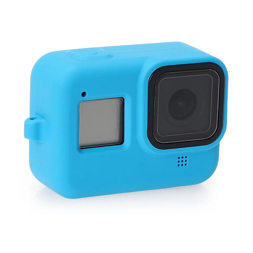 В наличии силиконовый защитный чехол для Gopro Hero 8 Защита тела Полное покрытие