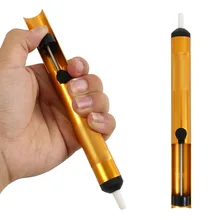 Desoldering sucção bomba de solda otário caneta ferramenta de remoção a vácuo ferro desolder mão ferramenta de solda