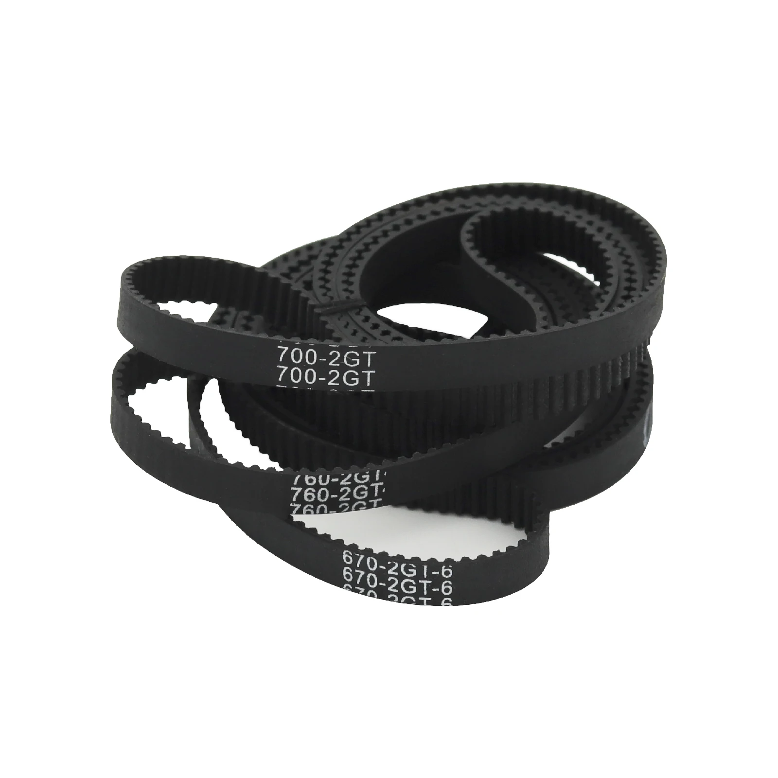C-13 3D Printer GT2 6mm Closed Loop Rubber 2GT Timing Belt Length 660 670 696 700 710 750 752 760 782 784 mm