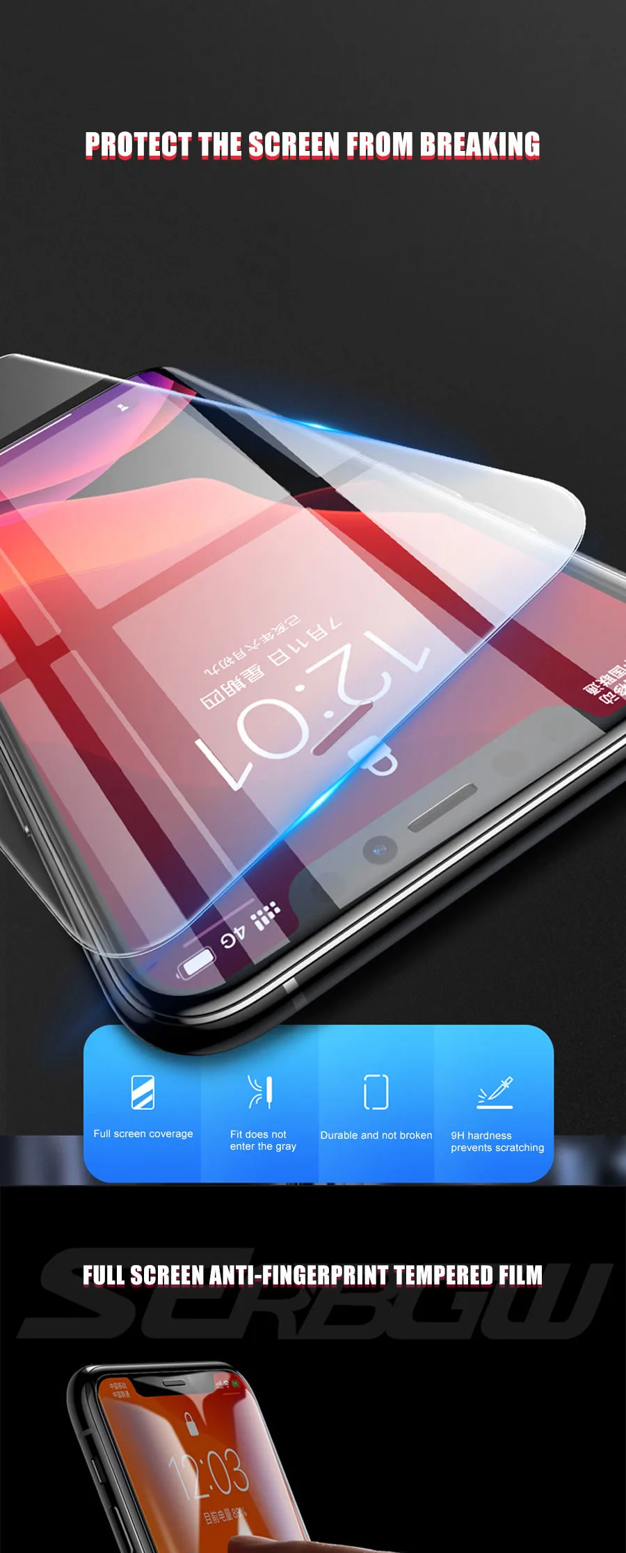 9H Защитное стекло для iPhone 11 Pro X XR XS Max закаленное стекло для iPhone 7 8 6 6s Plus 5 5S SE Защитная пленка для экрана