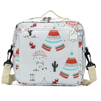 

Mummy Bag nappy bag Maternida Printed baby bag Travel Backpack One Shoulder Cartoon Baby Care wetbag Stroller Organizer Printed