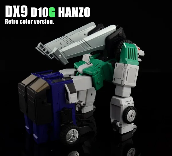 Трансформация DX9 Toys D10G Sixshot Hanzo(ретро цвет вер