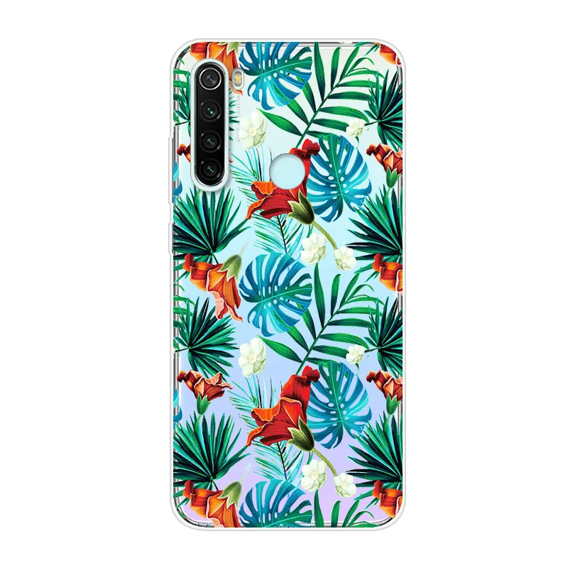 Чехол для Xiaomi Redmi Note 8 T силиконовый мягкий ТПУ чехол накладка с принтом