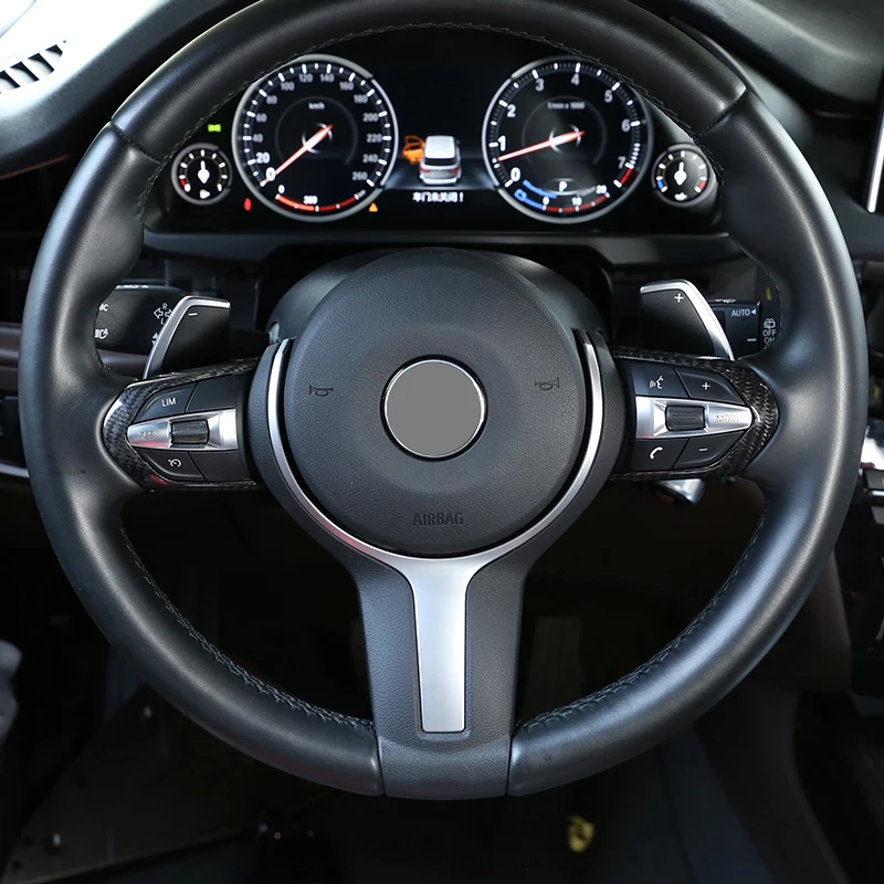 Кнопки рулевого колеса из углеродного волокна для BMW F20 F22 F21 F30 F32 F33 F36 F06 F12 F13 X5 F15 X6