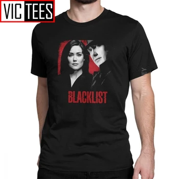 

The Blacklist Tshirt Men Cotton Funny Tshirt Crewneck Reddington Raymond Tv Red Hat Fandom Criminal