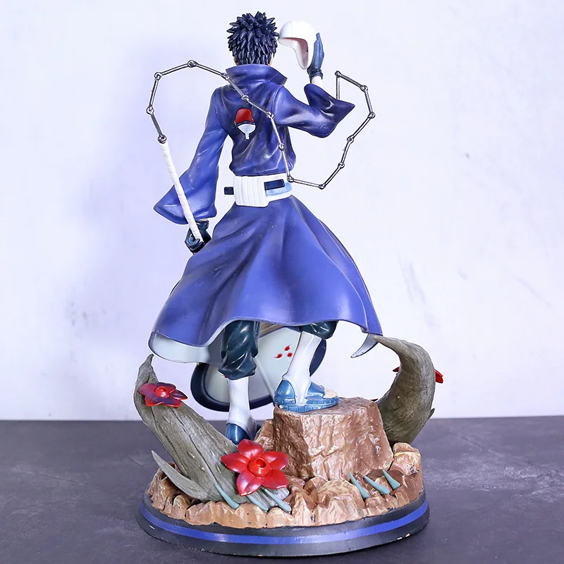 Naruto Shippuden Uchiha Obito Hono Uchiwa Ver. Статуя Коллекционная ПВХ фигурка модель игрушки Фигурки