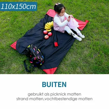 

RV Camper Outdoor Waterproof Beach Blanket Portable Camping Picnic Mat Travel Pocket Pad RV Camper Motorhome Accessories