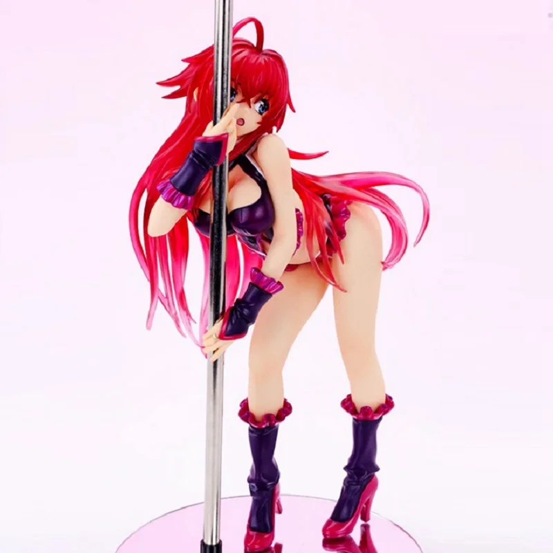Японское аниме фигурка для старшеклассниц DxD Rias Pole сексуальная девушка из ПВХ