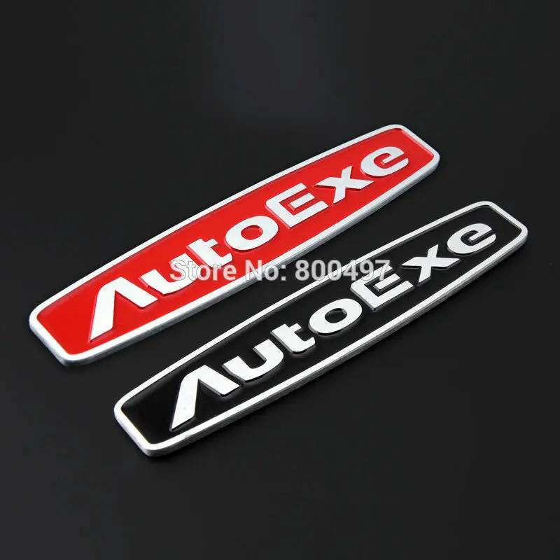 Новейшая 3D Эмблема багажника из алюминиевого сплава для Mazda AutoExe автомобильные аксессуары клейкий логотип для автомобильного стайлинга значок