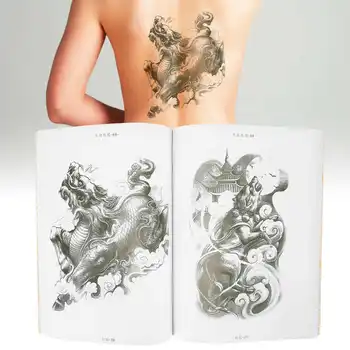

Permanent Makeup 80 Pages Tattoo Practice Template Book Liner Shader Picture Tattoo Book Accessory Tattoo Supplie