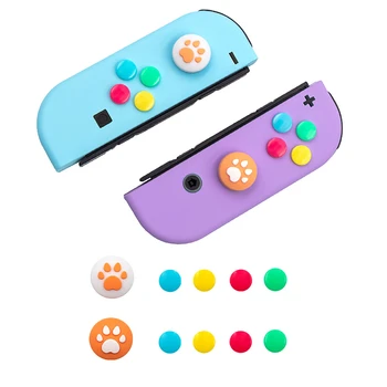 

Analog Joystick Caps Cat’s Claw Thumb Stick Cover & Direction Key Cute Stickers for Nintendo Switch NS Joy-con Controller Parts