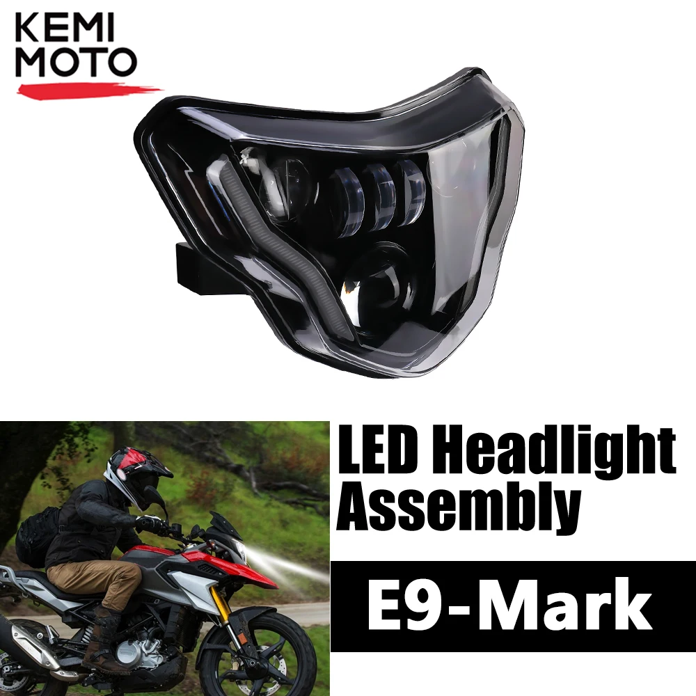 E9 mark светодиодсветодиодный фары для BMW G310GS G310R G 310 GS R 310GS мотоциклетные с полным