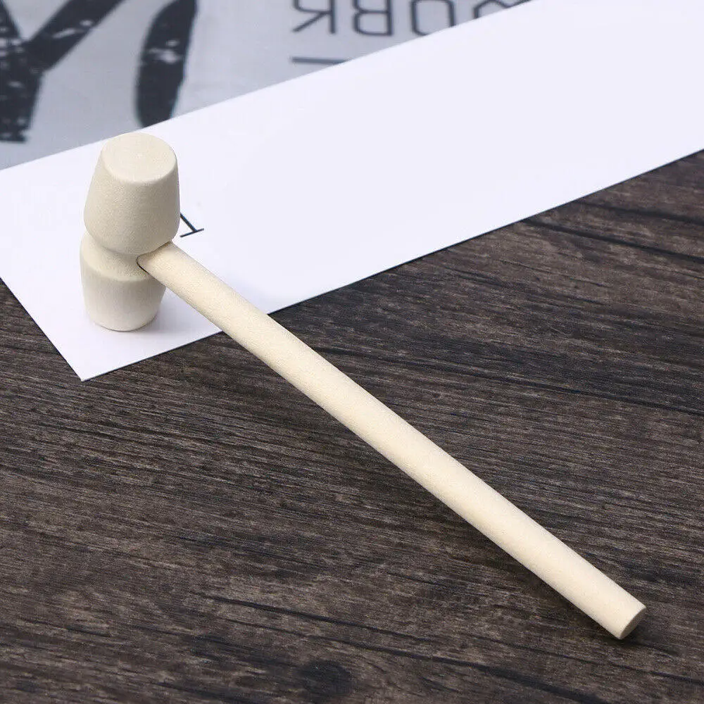 10 шт. Мини DIY деревянный молоток домашний декор молоток заземляющая игрушка Gavel обучающая игрушка для мальчиков и девочек детей