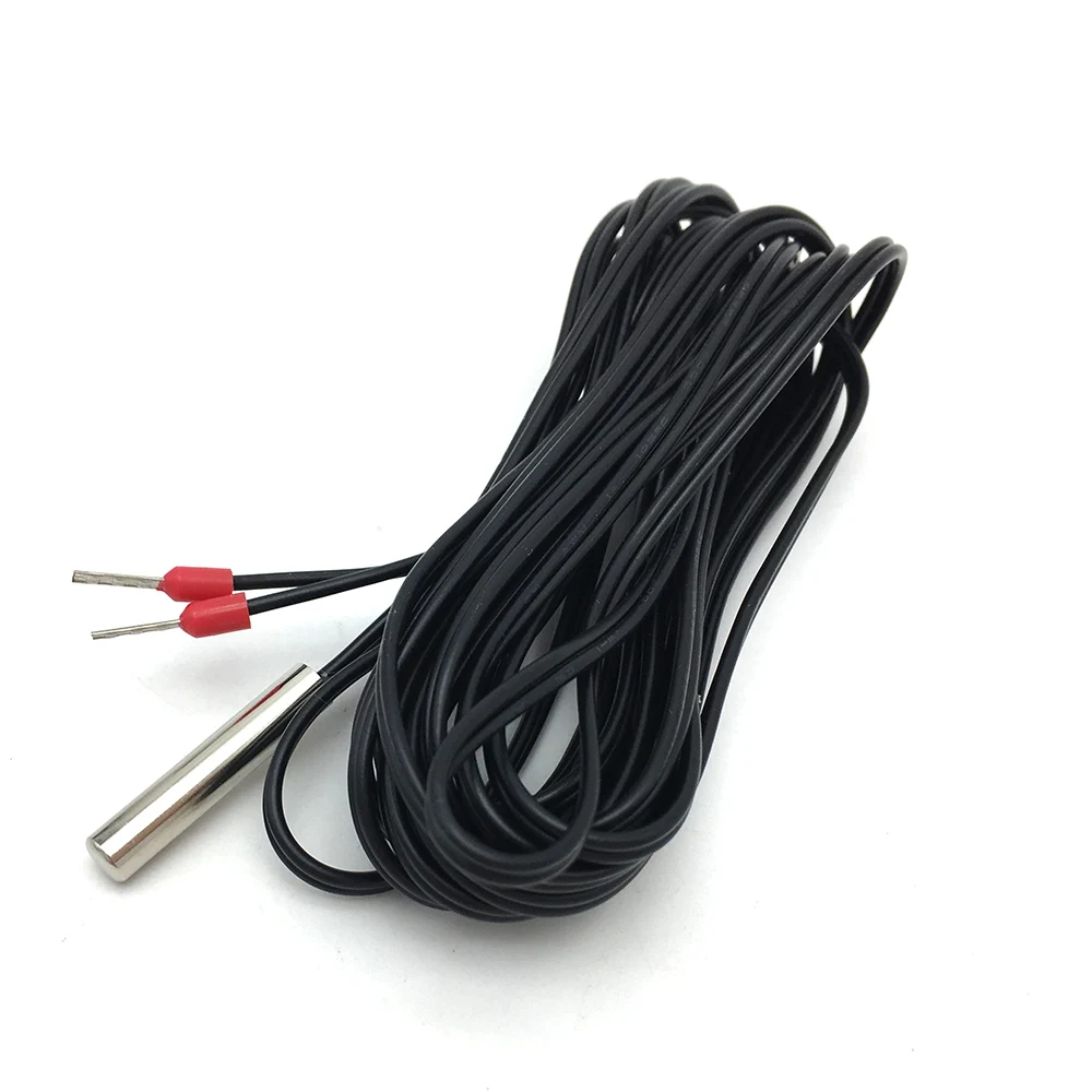 1pc 3 Meters 10000 Ohms Sensor Cable for Floor Heating Thermostat Temperature Controller Sensor Probe electric thermostat
