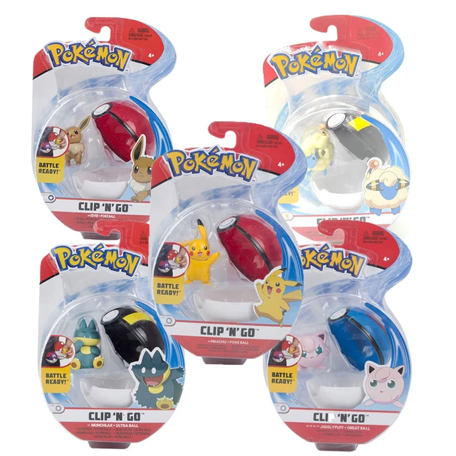 Batalha pokeball com pokemon pikachu figura de ação modelos brinquedos -  AliExpress