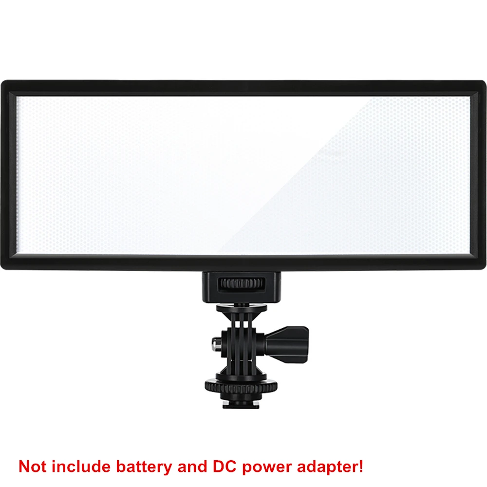  Viltrox L132T LED Video Light Ultra Thin LCD Display Bi-Color & Dimmable DSLR Studio Light Lamp Pan - 32798639265