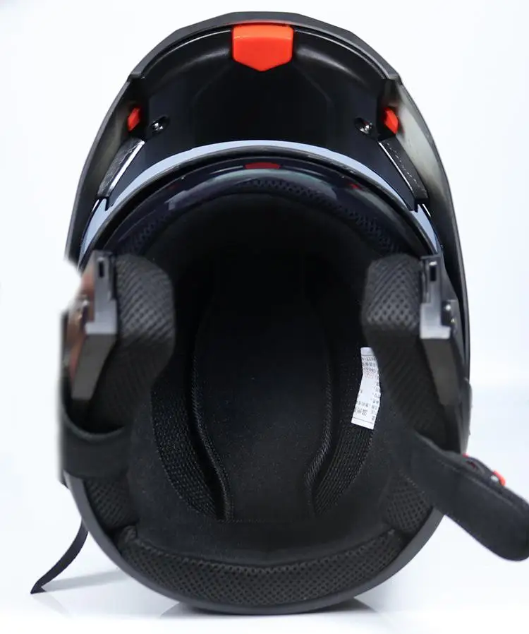 Гоночный шлем с крышкой для модульного шлема с двойными линзами мотоциклетный шлем с полным лицом безопасные шлемы безопасность